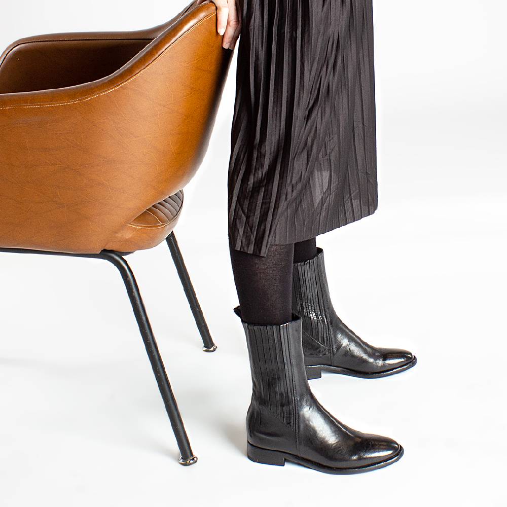 King Tartufoli ELASTIC BOOT BLK CAV Sconto