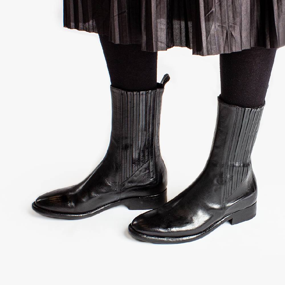 King Tartufoli ELASTIC BOOT BLK CAV Sconto