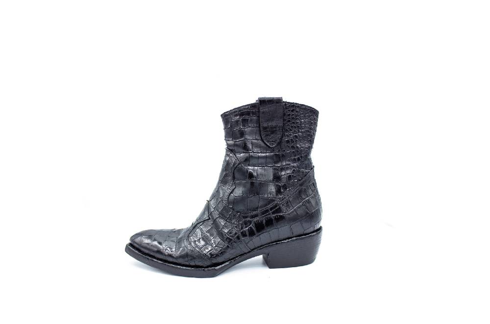 King Tartufoli COCCO ANKLE BOOT BLK Shopping Online
