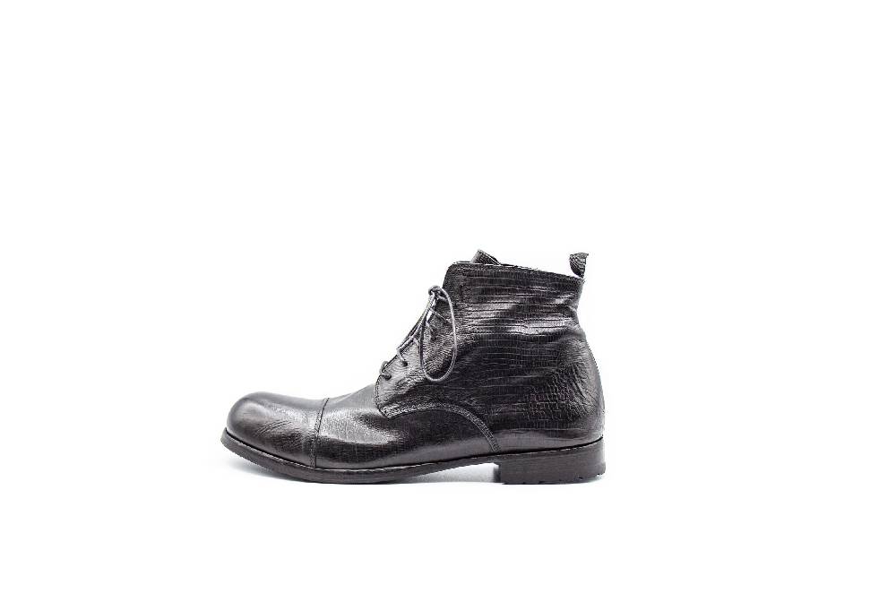 King Tartufoli BLACK MAN ANKLE BOOT Presa
