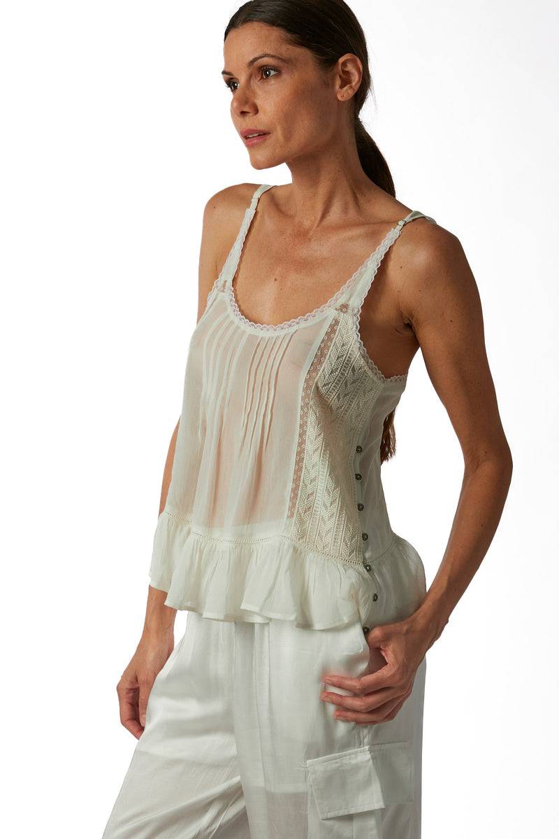 La Kore Michela lace top Economico
