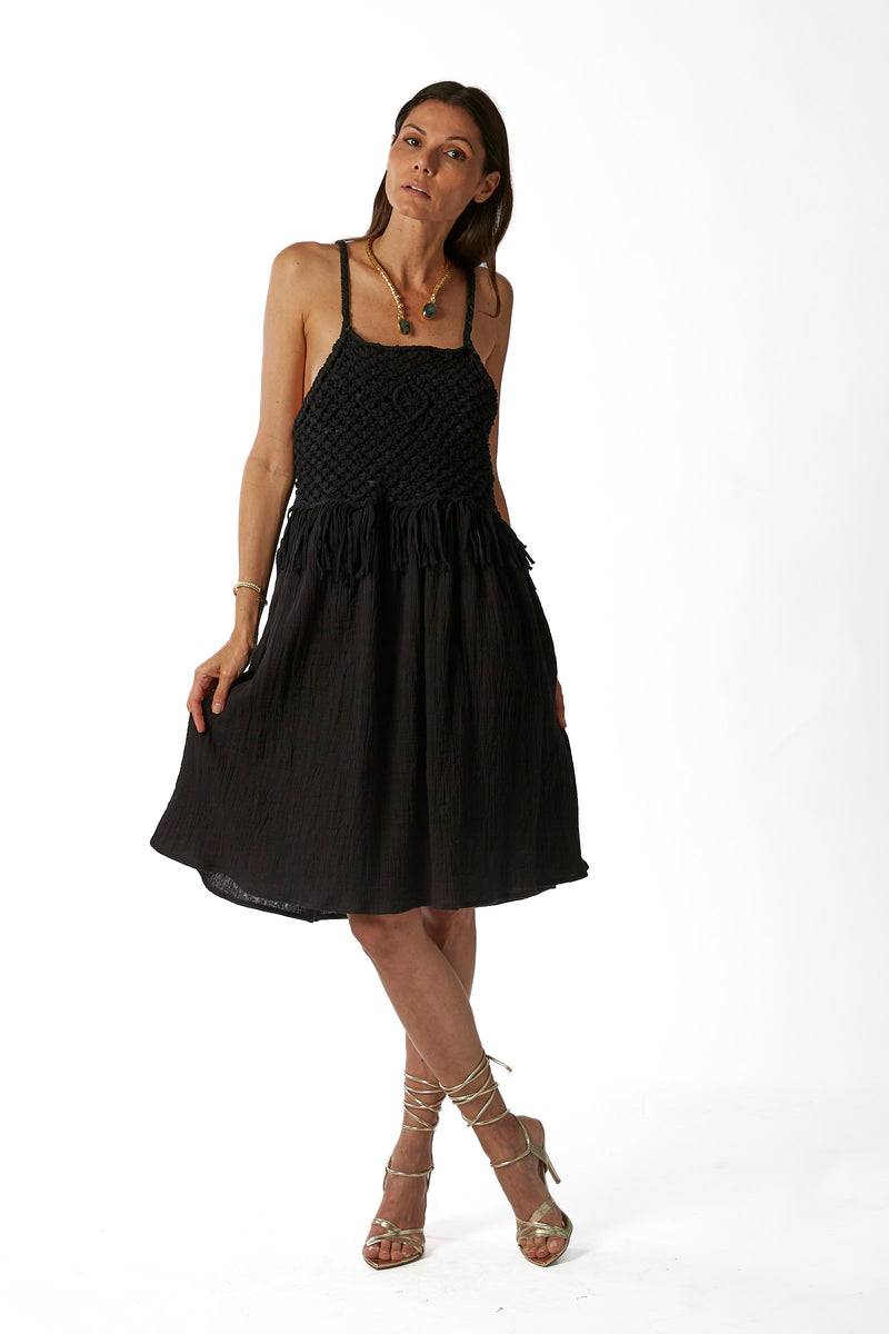 La Kore Soho cotton cord dress Hotsell