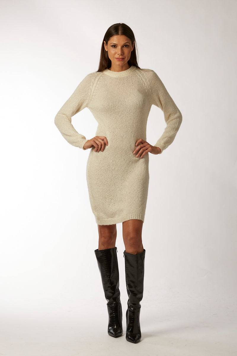 La Kore COPENHAGEN knit dress with lurex Qualità Garantita