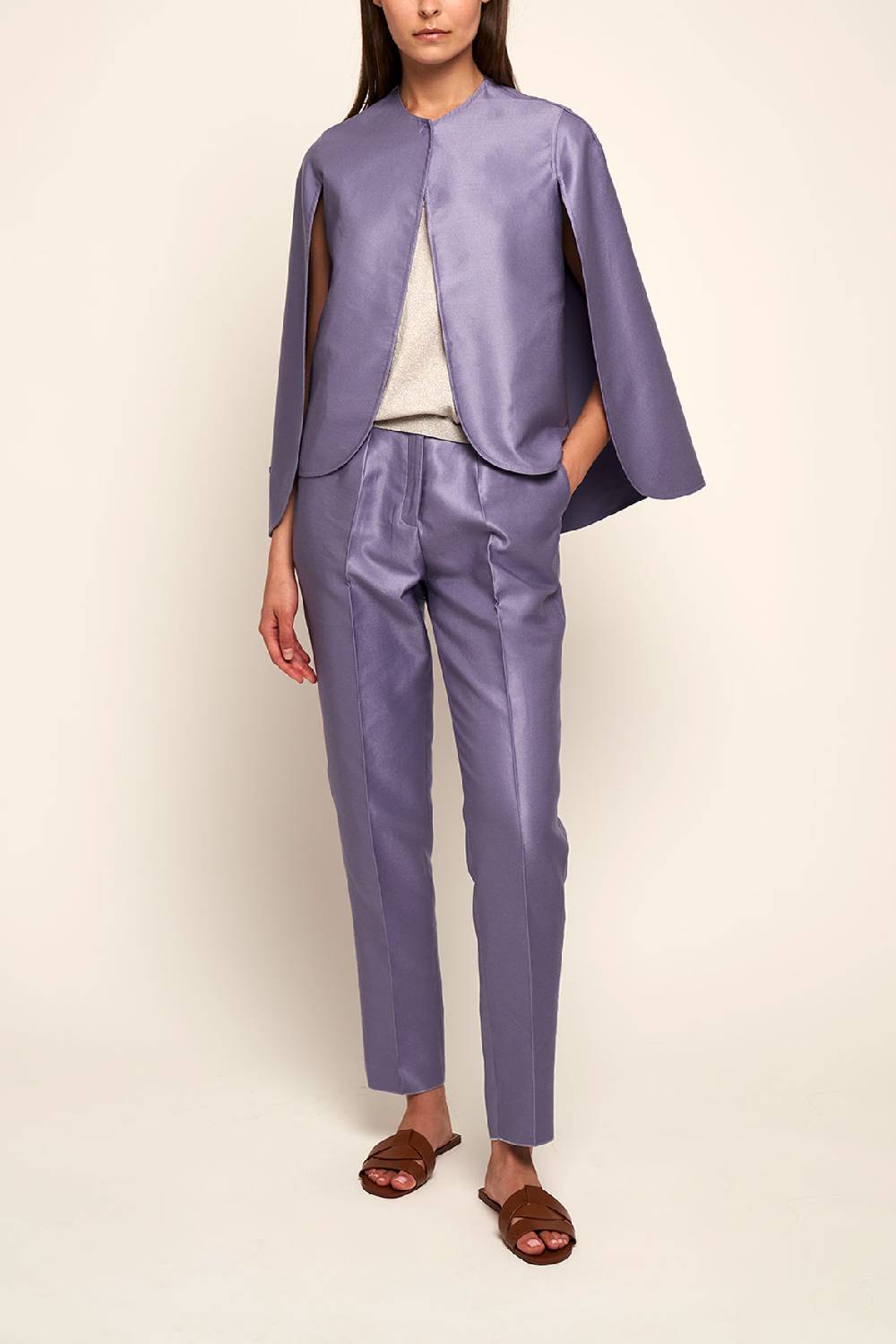 Manzoni 24 Mantella double cotone-seta Manzoni 24 Mantella double cotone-seta