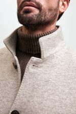 Manzoni 24 Cappotto jersey in tessuto cashmere Loro Piana In Vendita