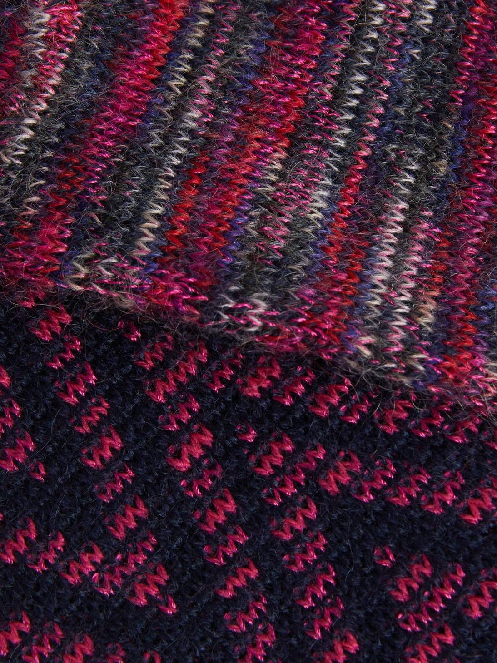 Missoni Guanti in maglia di lana e mohair con multi-lavorazione Online