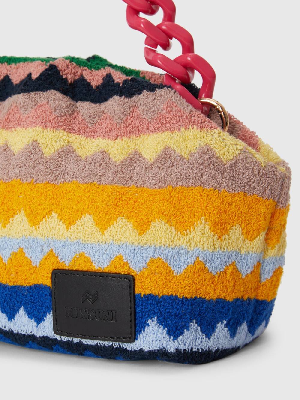 Missoni Clutch in spugna di cotone zig zag Saldi
