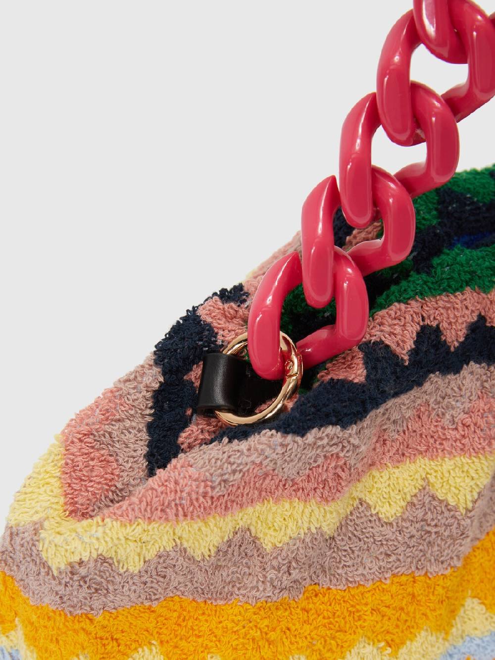 Missoni Clutch in spugna di cotone zig zag Saldi