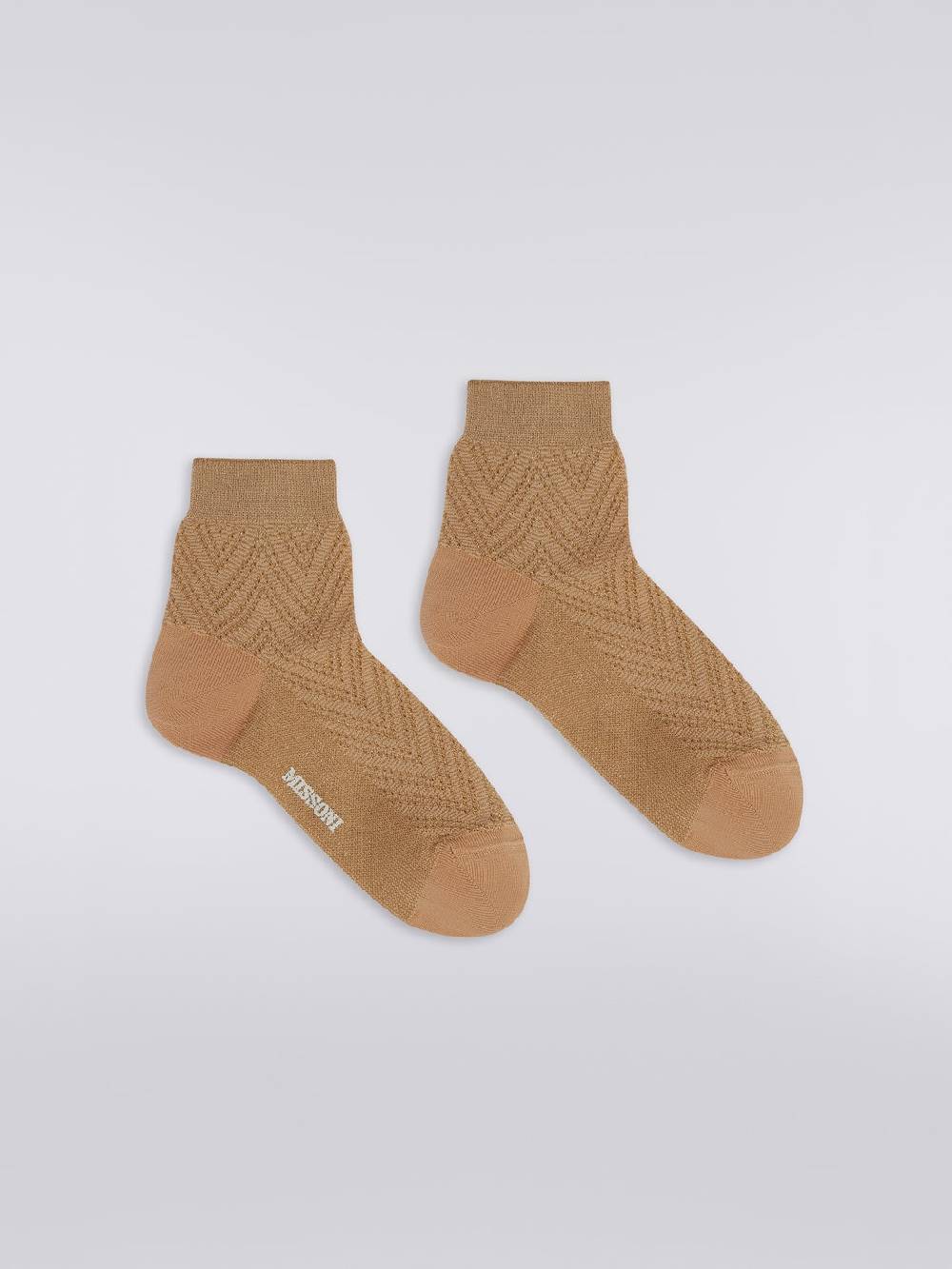 Missoni Calzini corti in modal zig zag con lurex Offerte