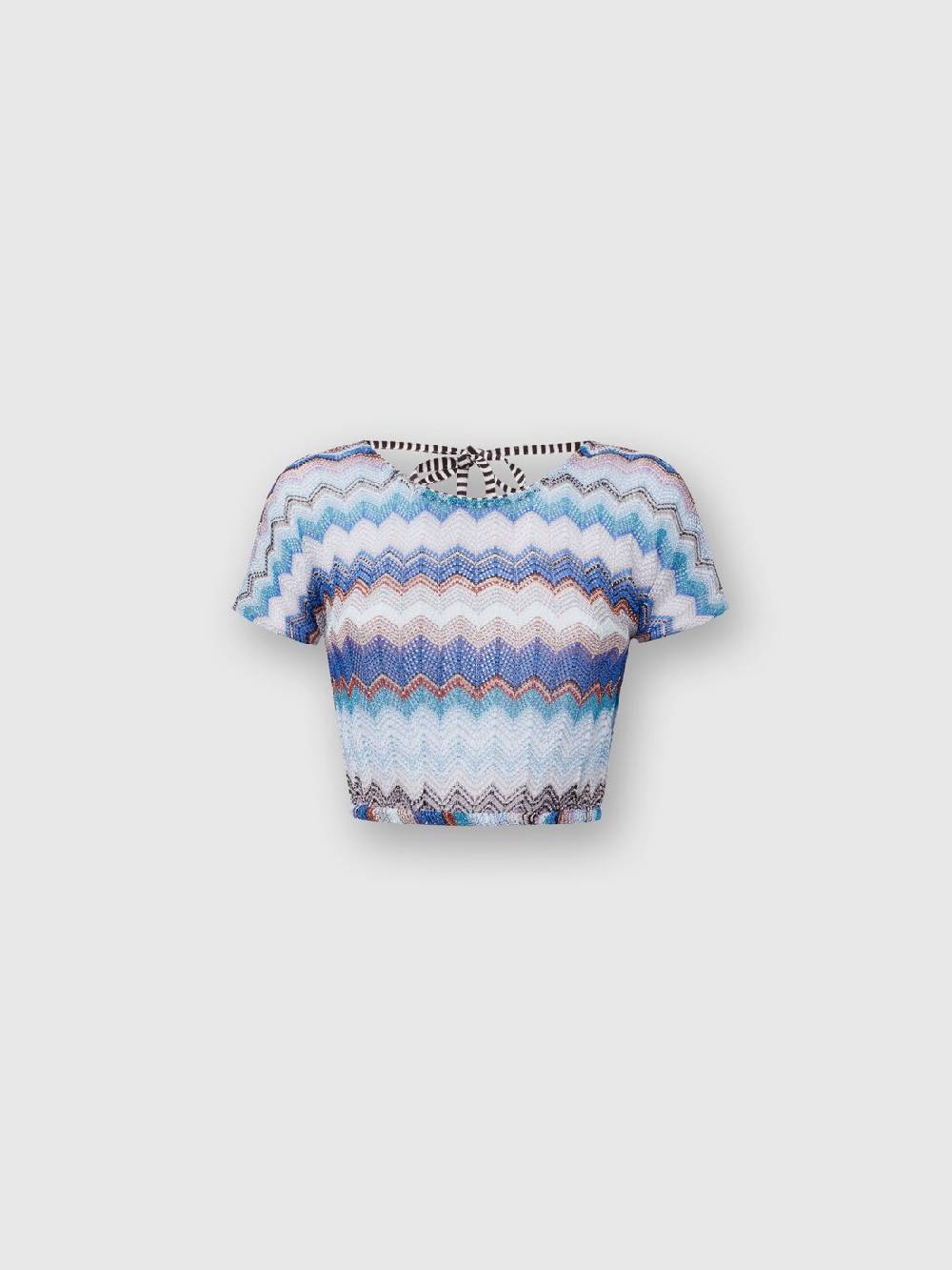 Missoni Crop top crochet con schiena scoperta Hotsell