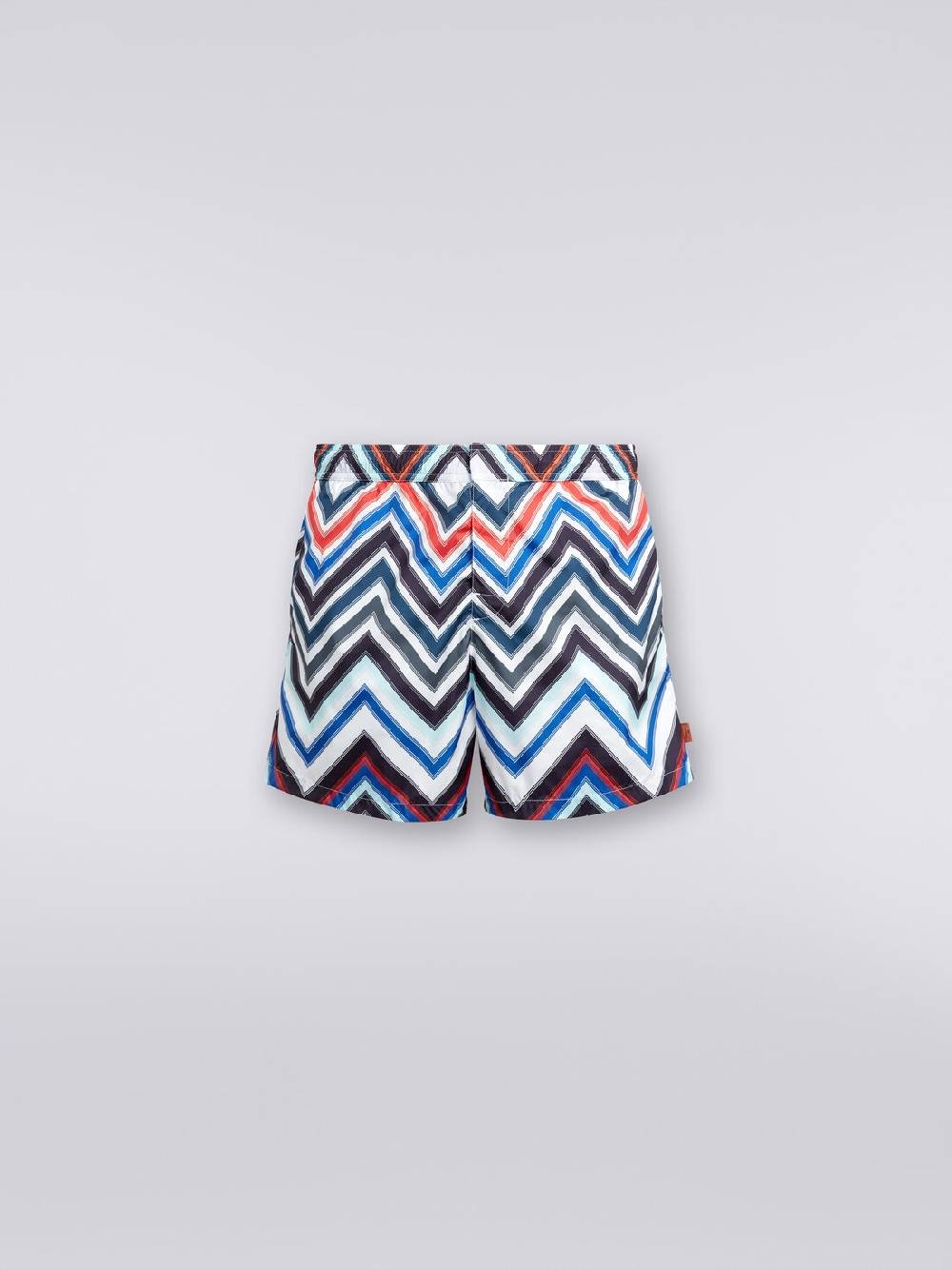Missoni Boxer mare in nylon con macro-zig zag in gradazione Consegna Veloce