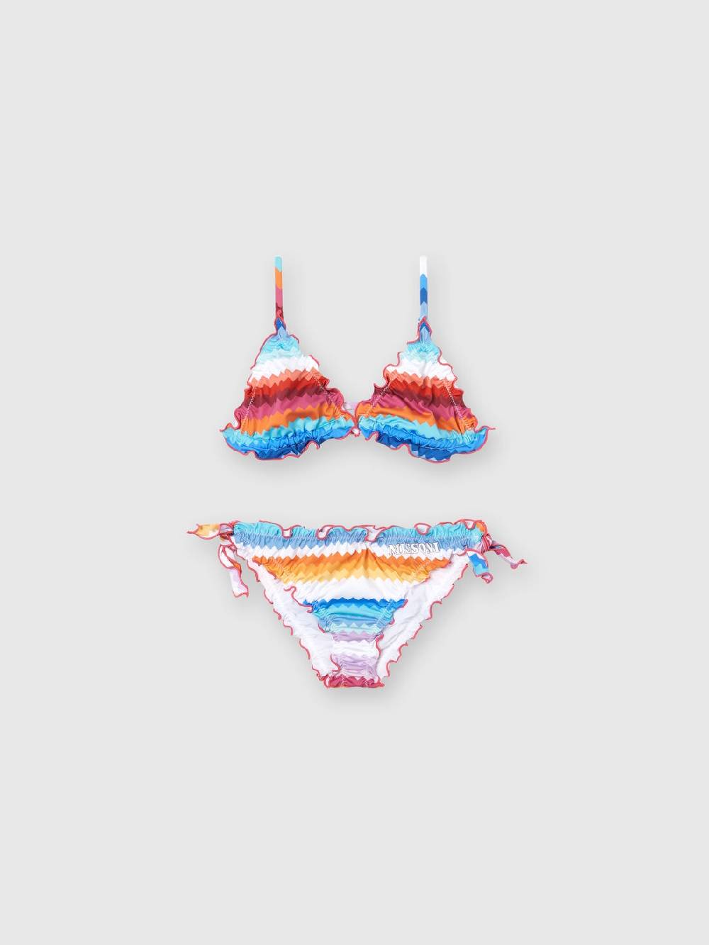 Missoni Bikini con motivo zig zag e logo Affare Del Giorno