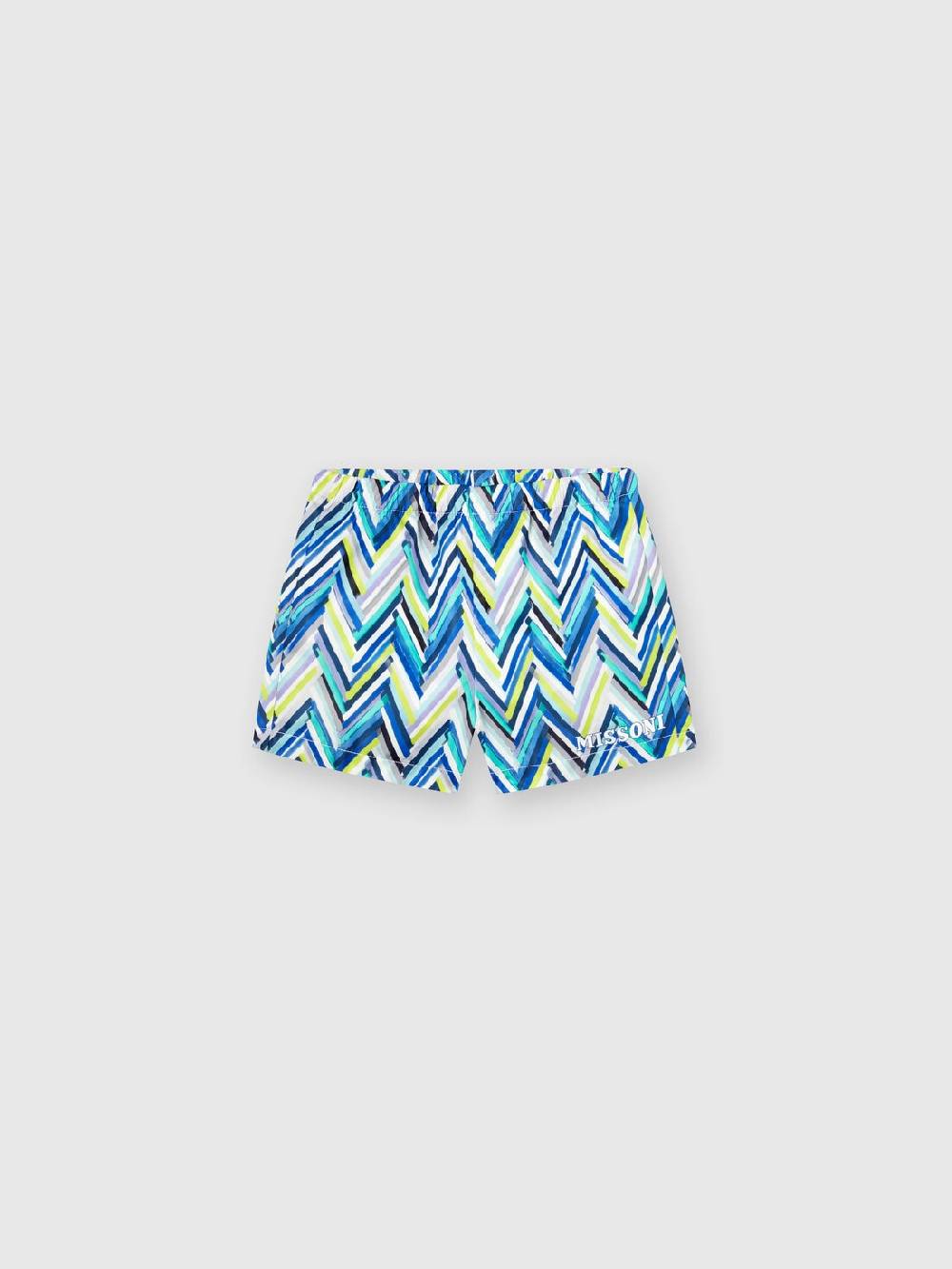 Missoni Boxer mare con stampa zig zag e scritta logo Offerta