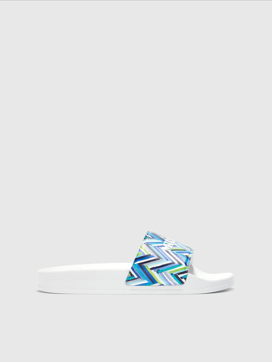 Missoni Ciabatte con motivo chevron e scritta logo Economico