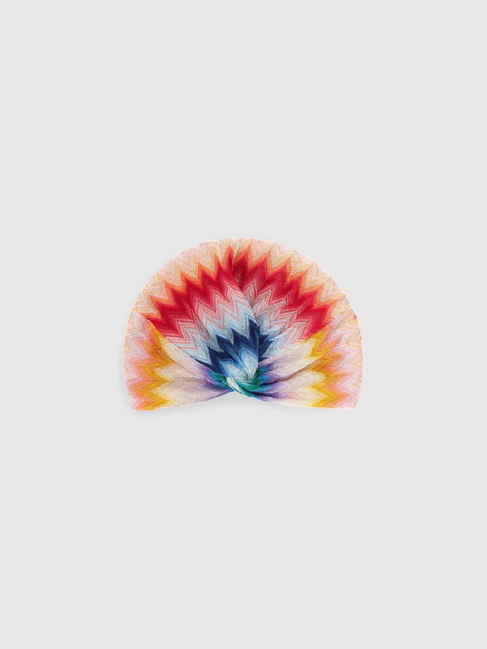 Missoni Turbante in viscosa chevron con lamé Offerte