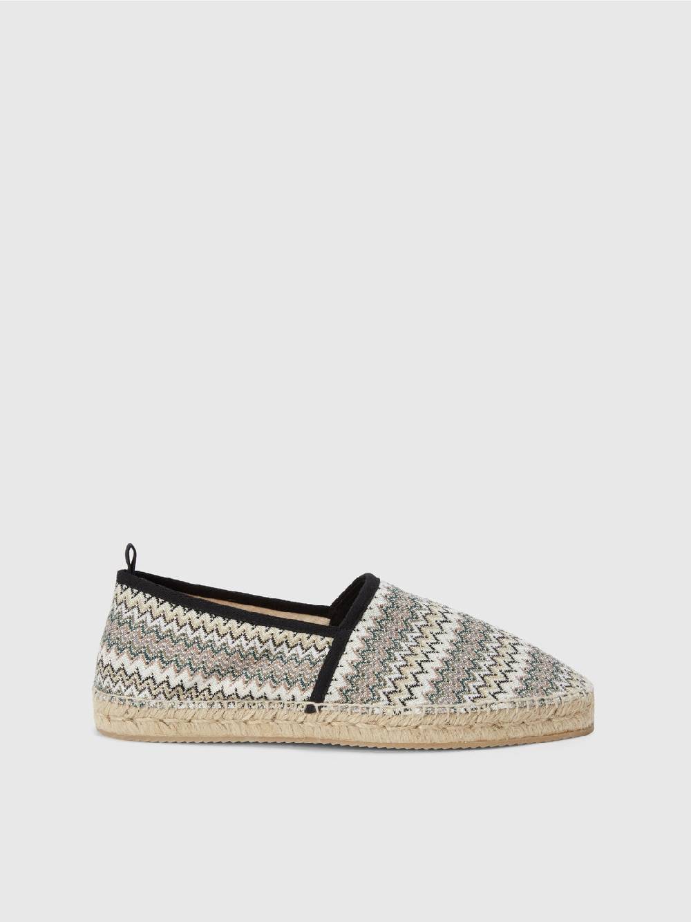 Missoni Espadrilles in tessuto zig zag In Saldo