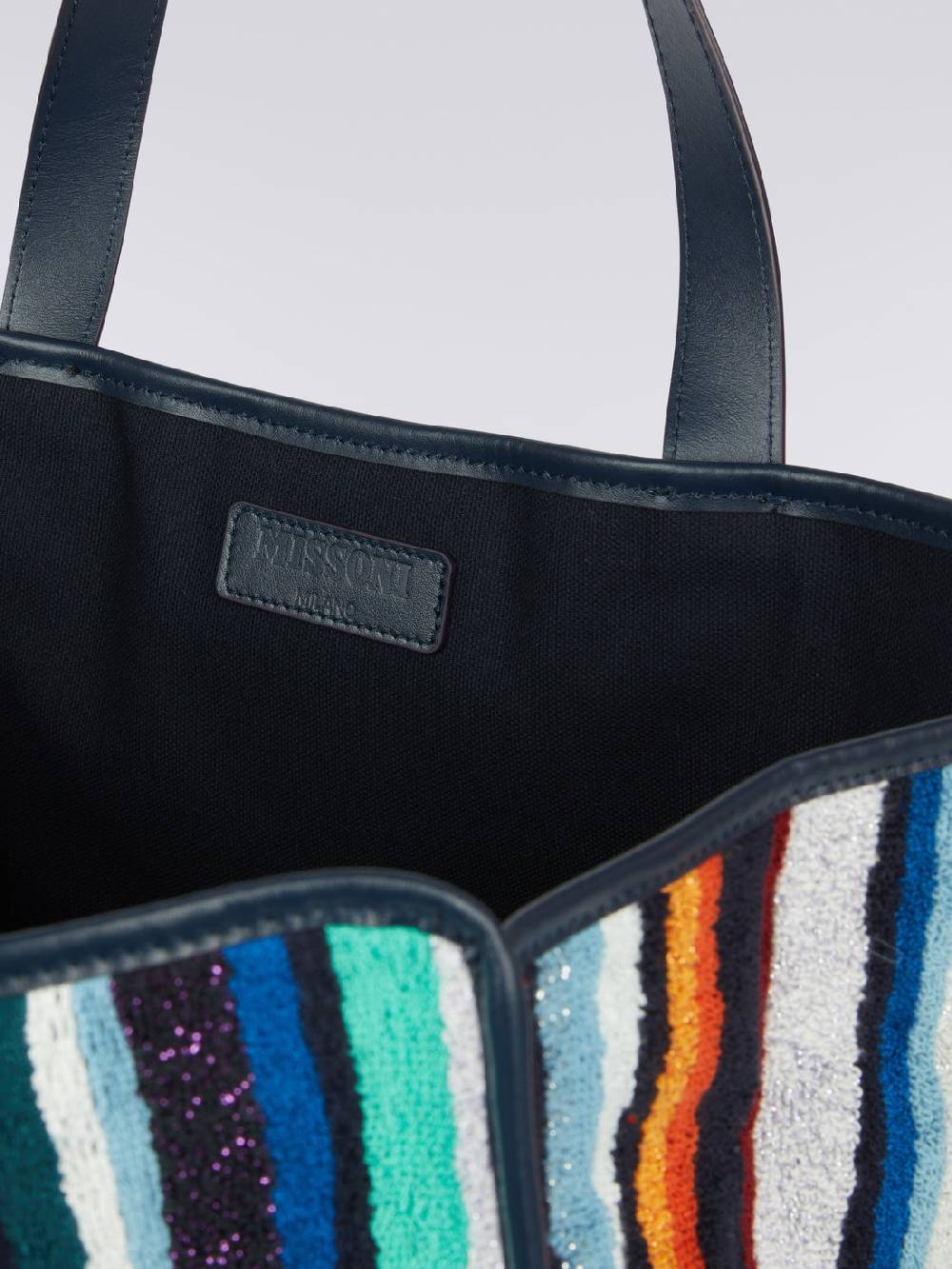 Missoni Sporta Chandler 40x40 cm in cotone e viscosa velour con lurex Moda