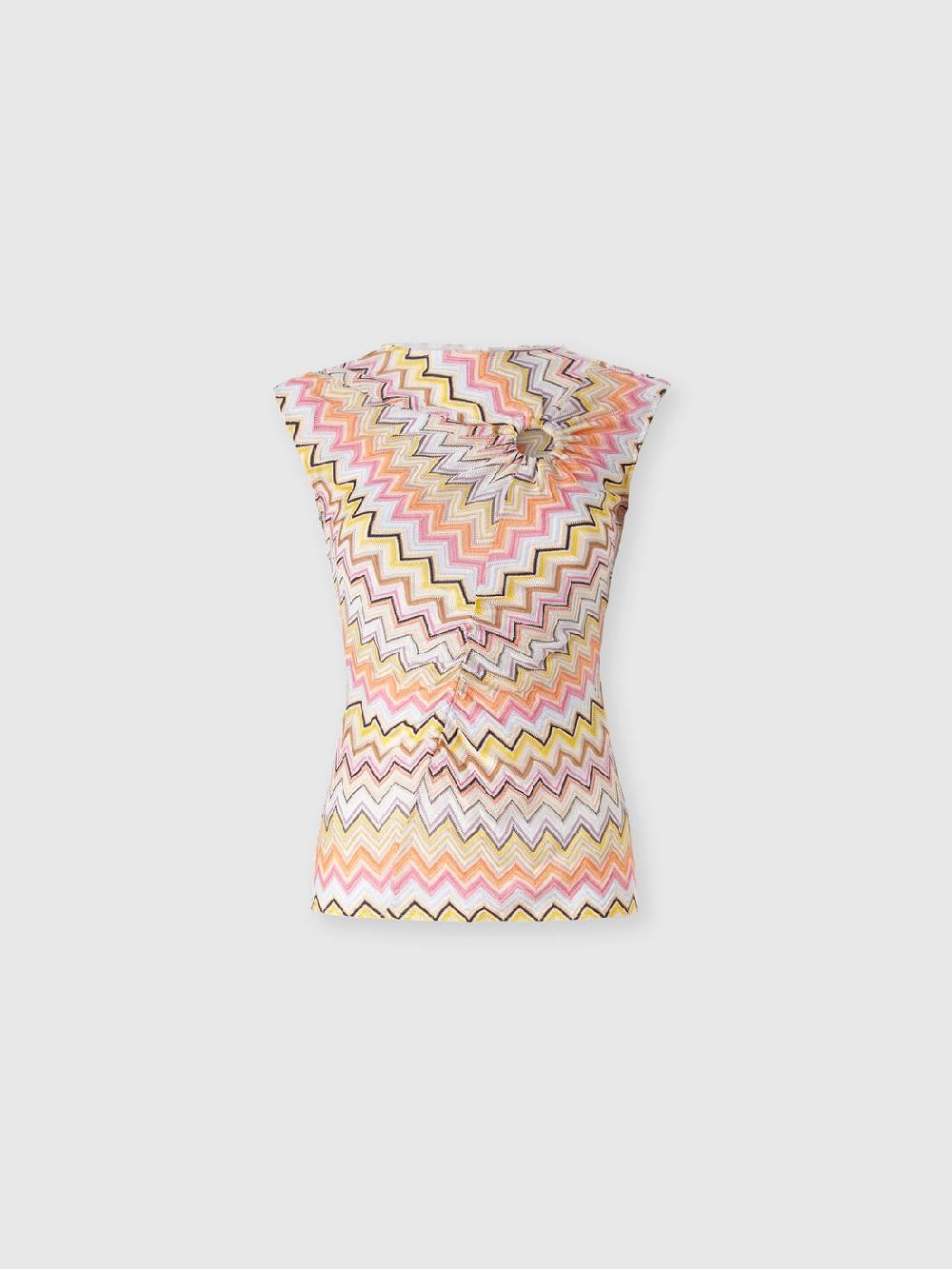 Missoni Top senza maniche con scollatura arricciata Qualità