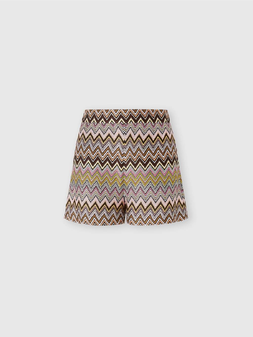Missoni Shorts in viscosa zig zag Spedizione Gratuita