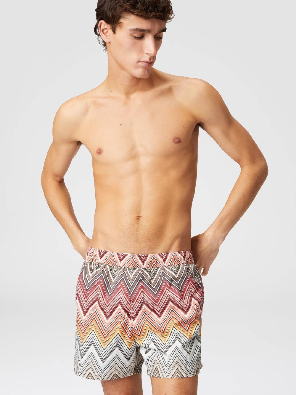 Missoni Boxer mare con stampa macro zig zag Acquista Ora