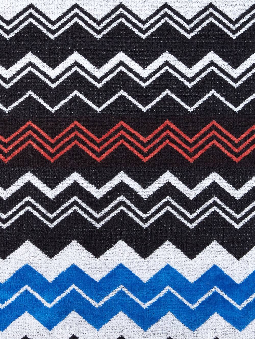 Missoni Telo mare 180x100 cm Neoclassic in spugna di cotone zig zag Offerte
