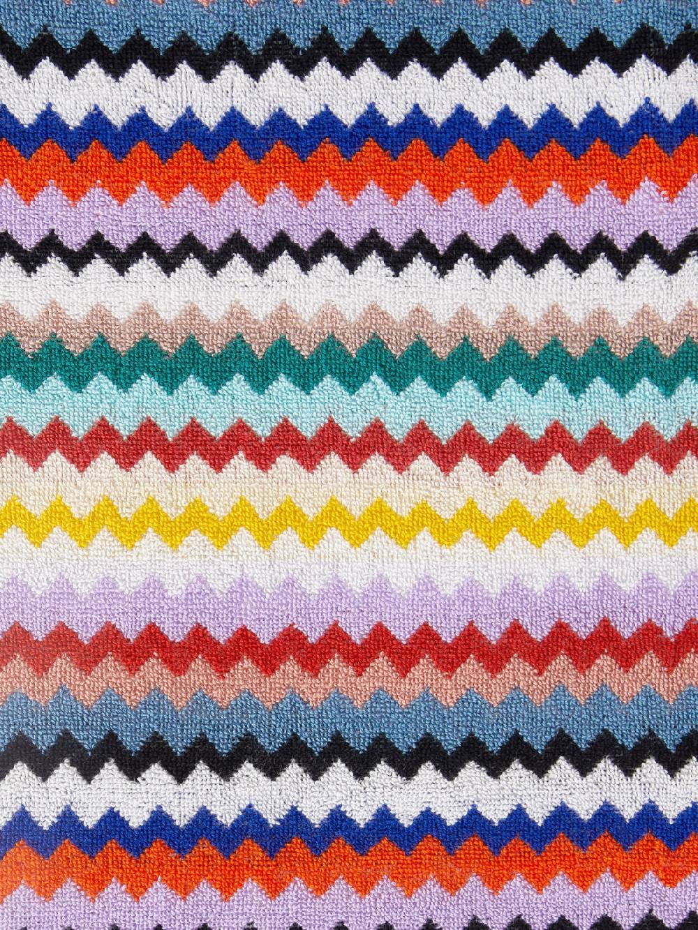Missoni Set 2 pezzi di asciugamani da bagno Riverbero in spugna di cotone zig zag Hotsell