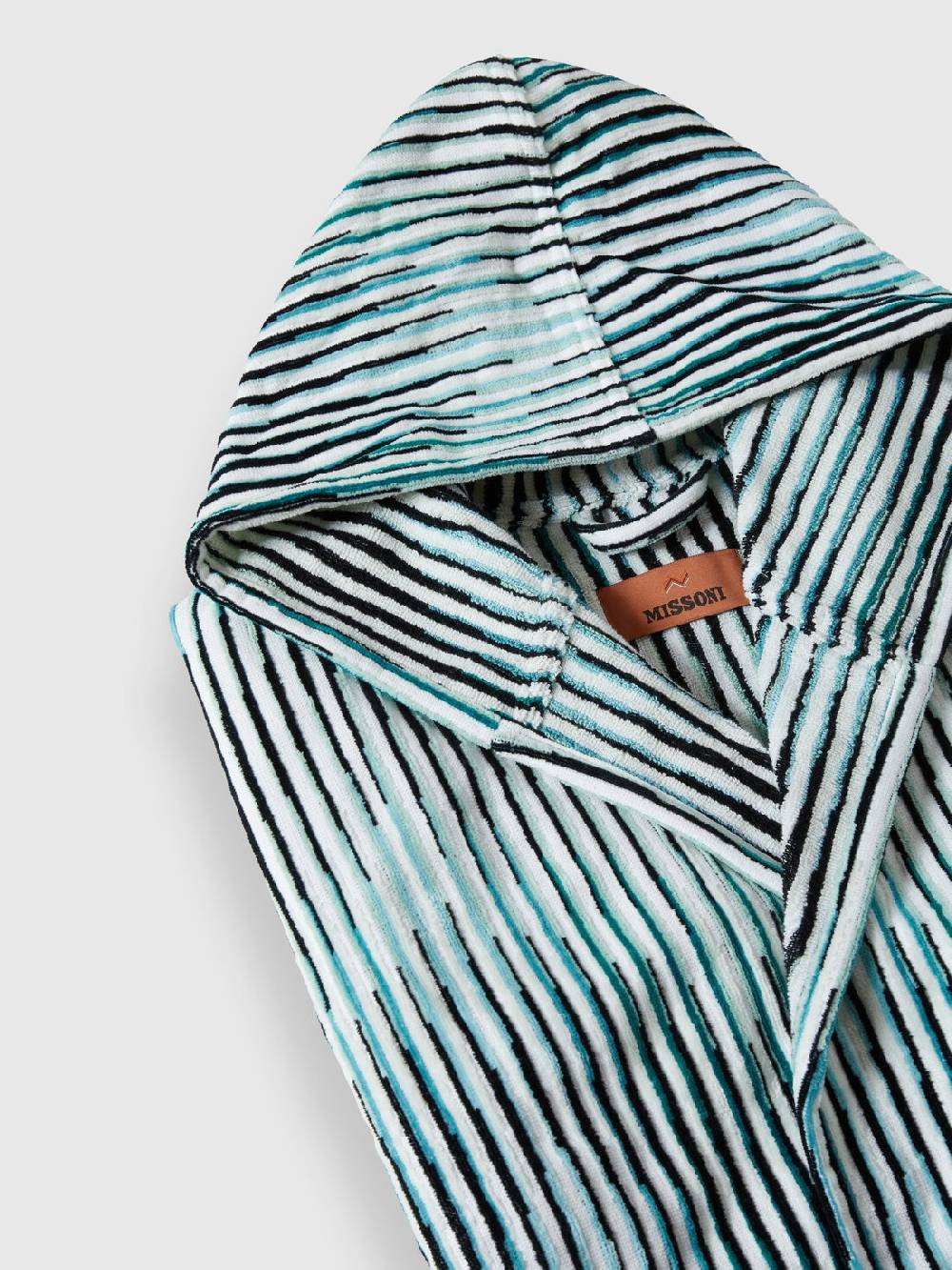 Missoni Accappatoio Arpeggio in spugna di cotone fiammata Vendita Calda