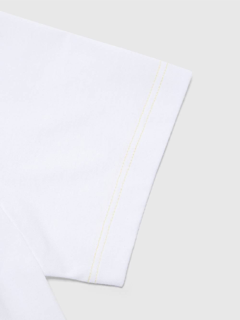 Missoni Polo a maniche corte in cotone con inserti fiammati 2025