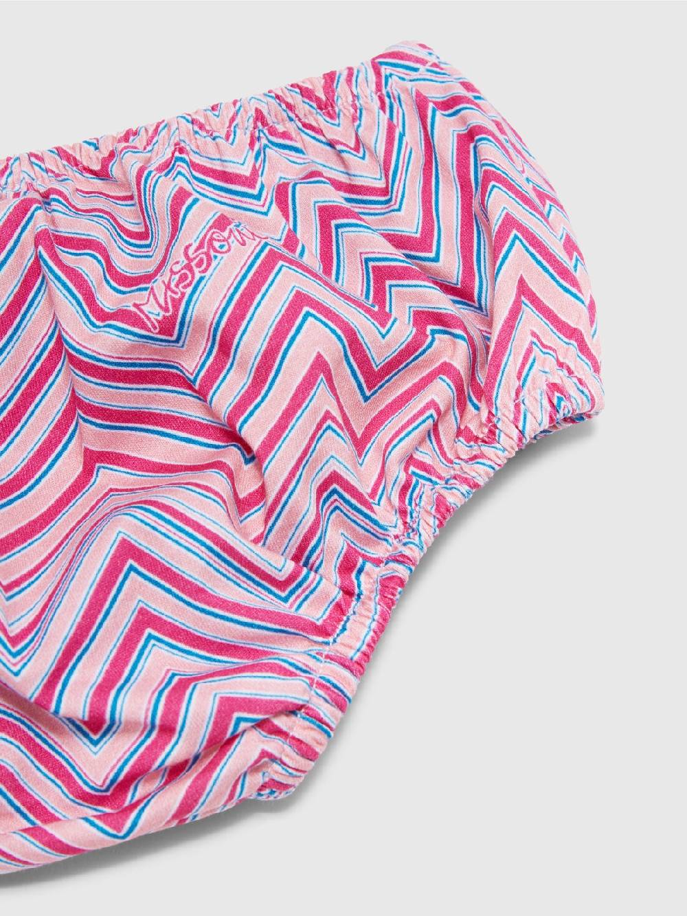 Missoni Abito in jersey di cotone con inserti zig zag Qualità