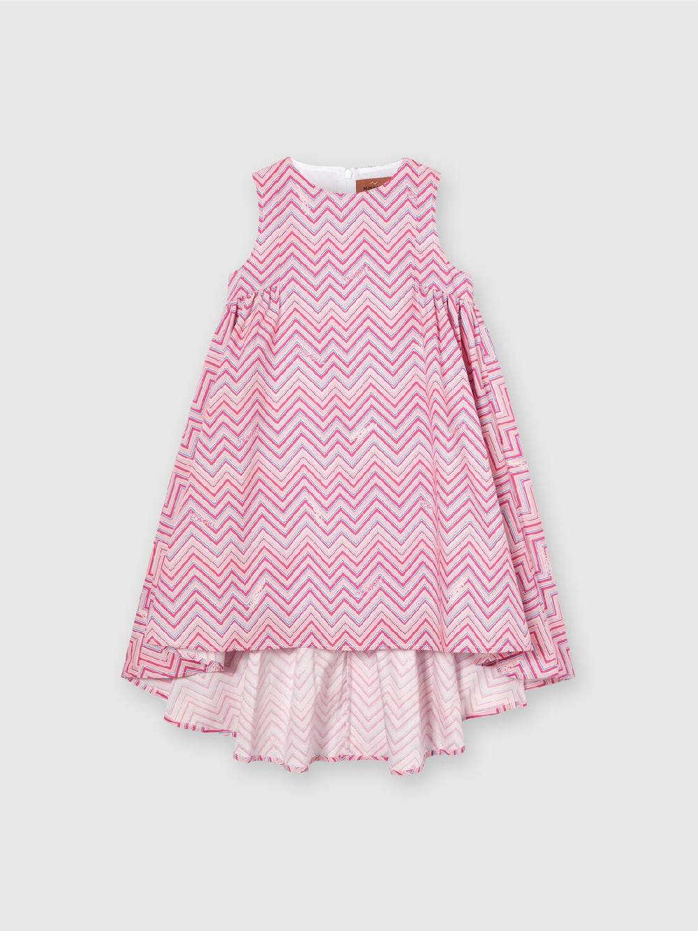 Missoni Abito in cotone con stampa zig zag Spedizione Gratuita
