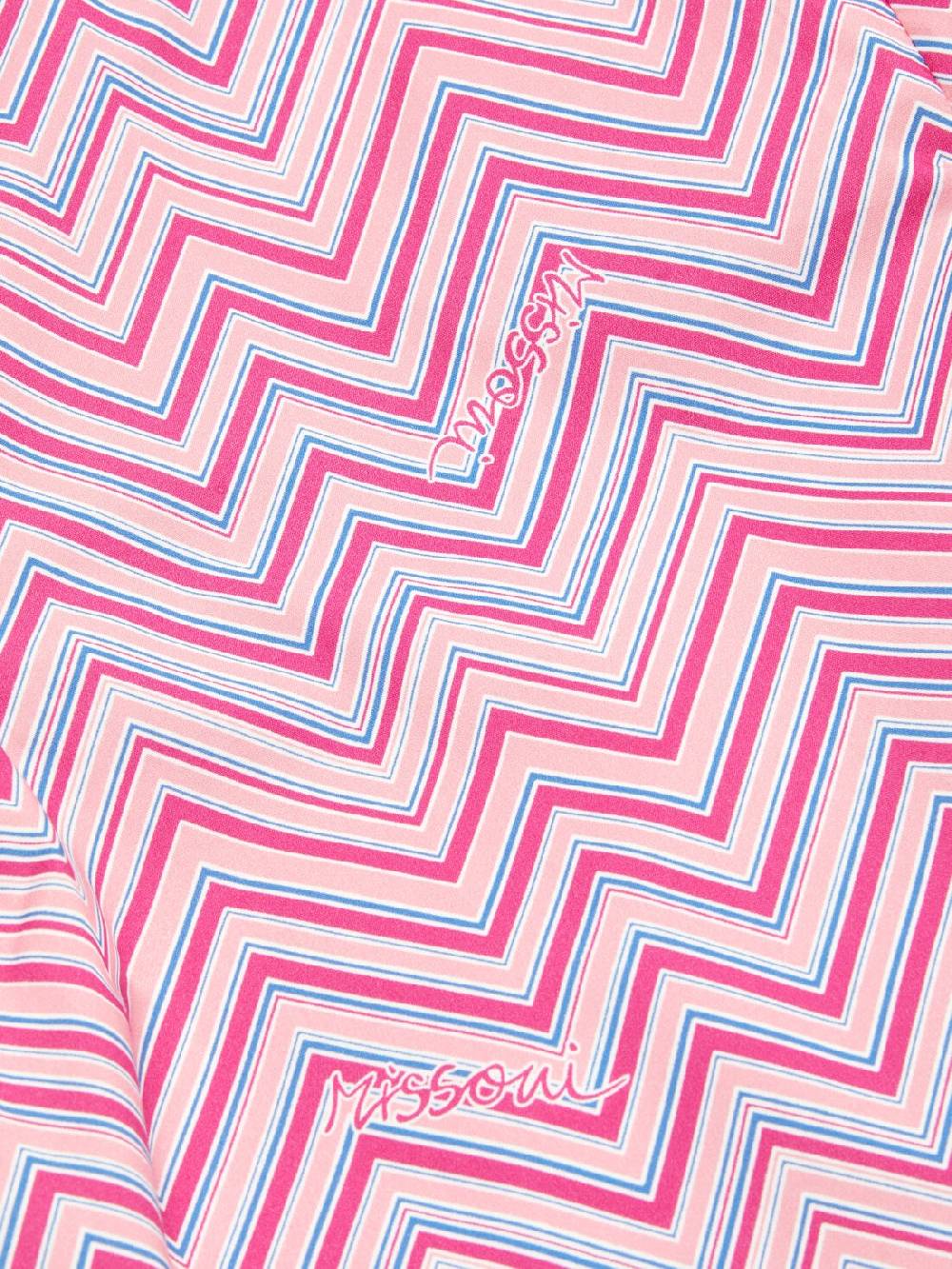 Missoni Abito in cotone con stampa zig zag Spedizione Gratuita