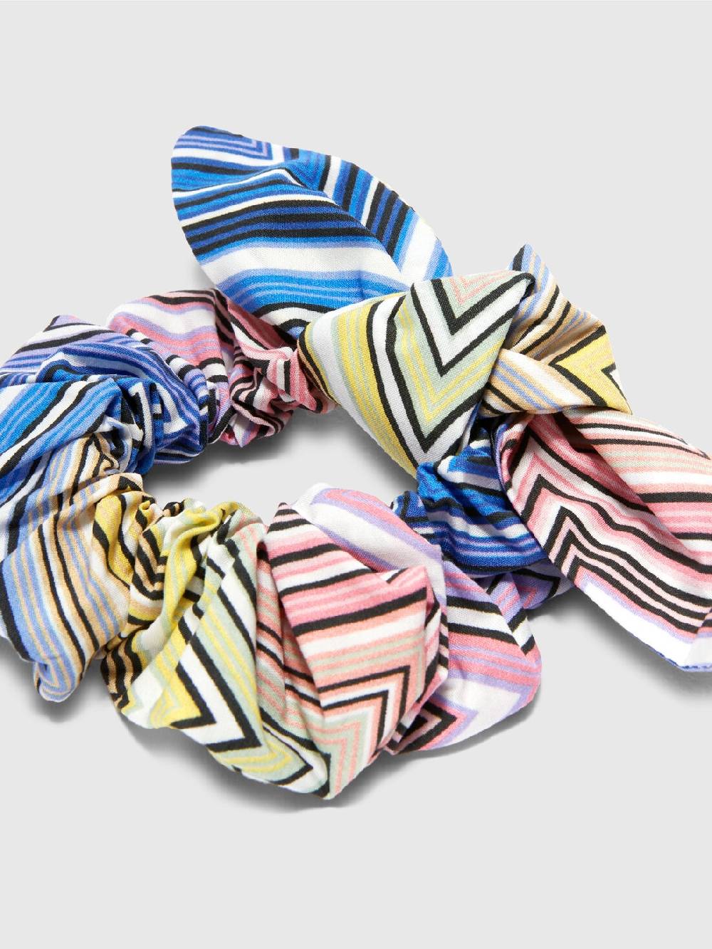 Missoni Scrunchie in cotone chevron Soddisfazione Garantita