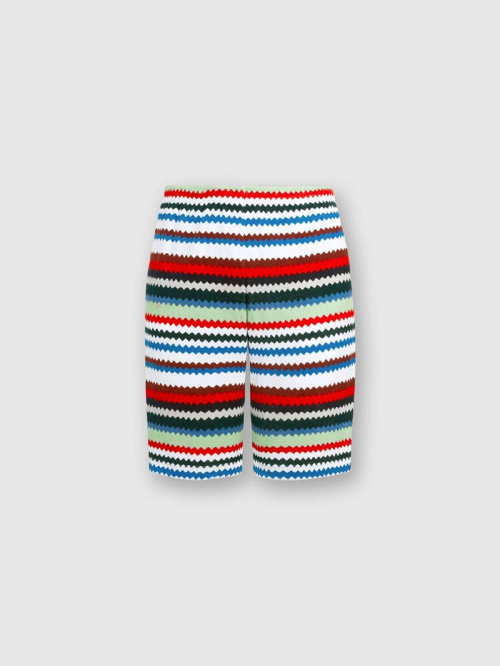 Missoni Shorts in spugna stampa zig zag Negozi Online