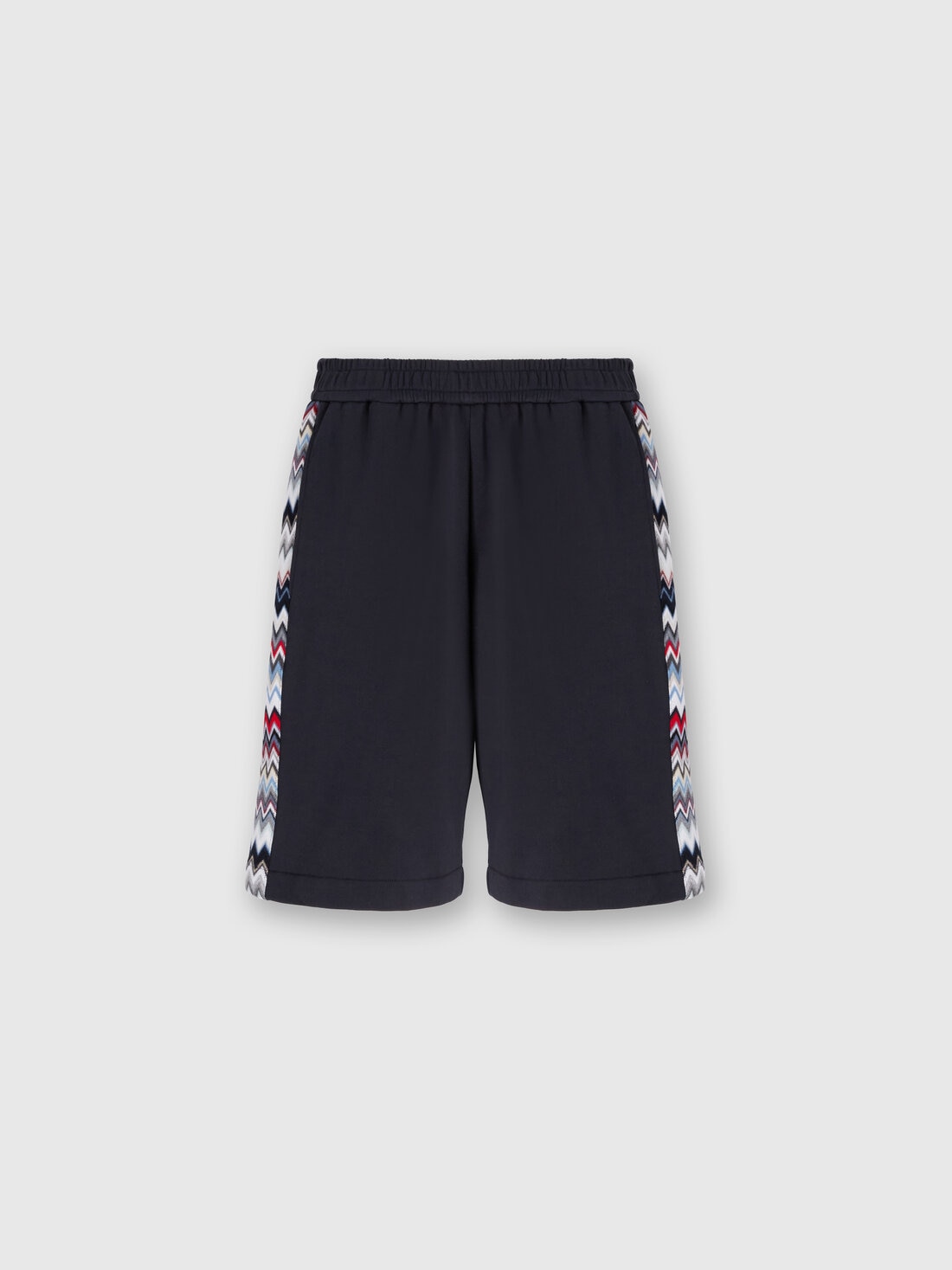 Missoni Shorts in cotone con inserti chevron Acquista Ora