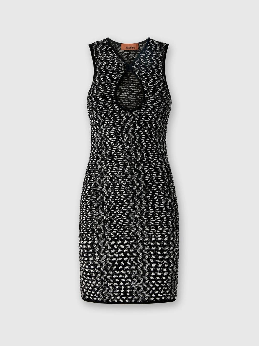 Missoni Mini-abito senza maniche zig zag con paillettes Affare Del Giorno