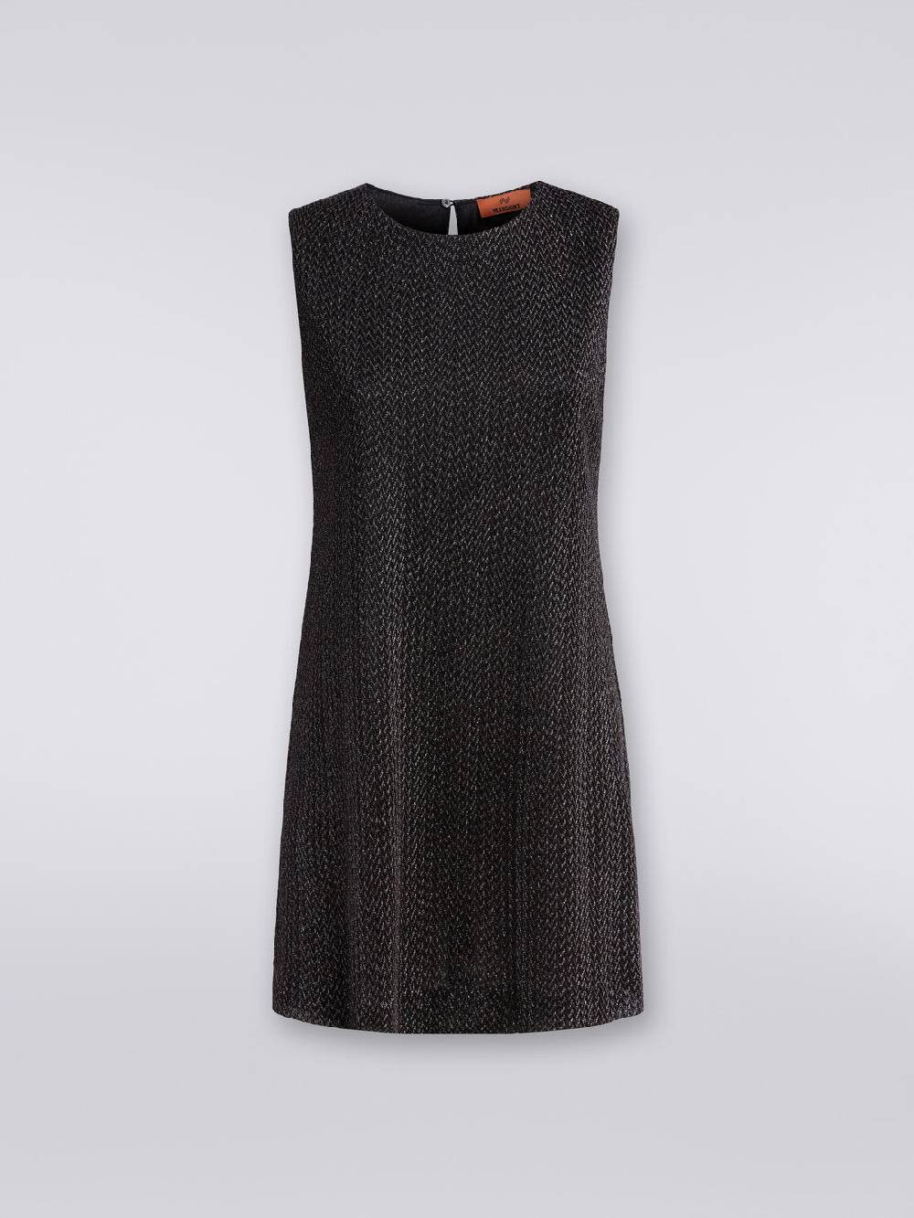 Missoni Mini-abito senza maniche in viscosa lamé Sconto