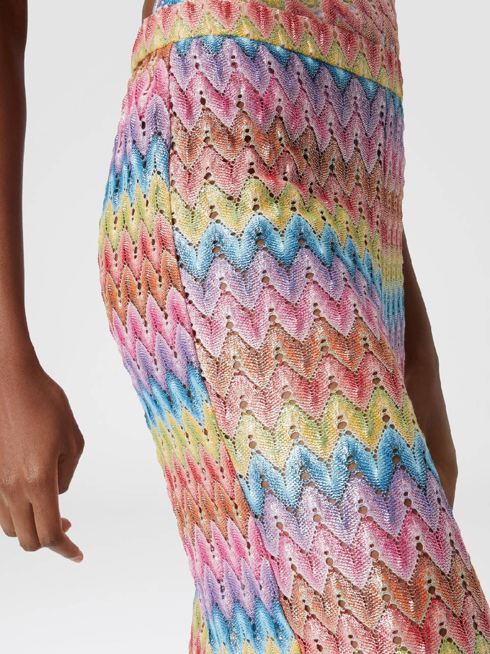 Missoni Pantaloni in pizzo di misto cotone spalmato Nuova