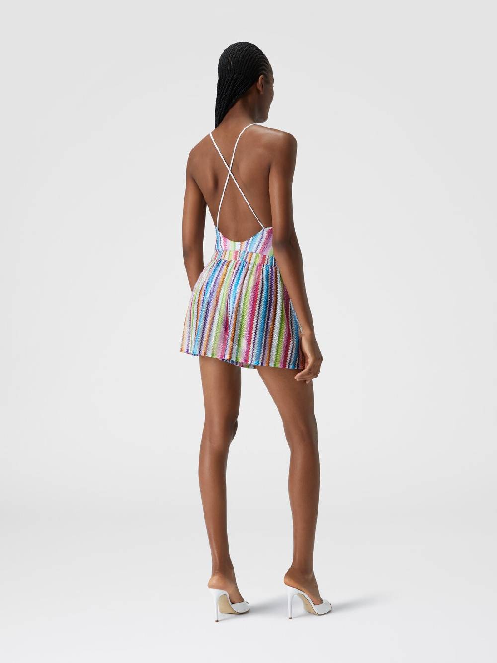 Missoni Shorts copricostume stampa zig zag 2025