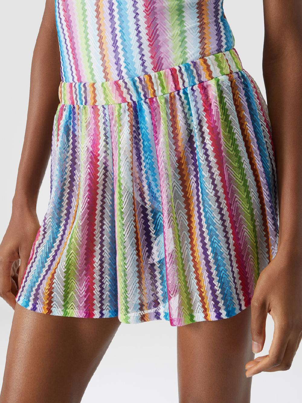 Missoni Shorts copricostume stampa zig zag 2025