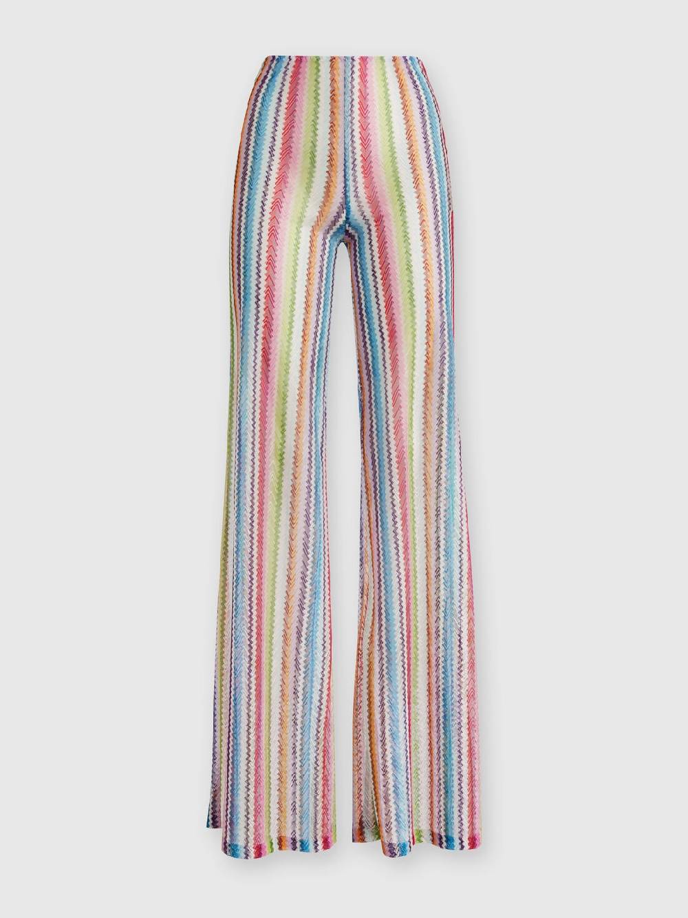 Missoni Pantaloni copricostume a vista bassa stampa zig zag Italia