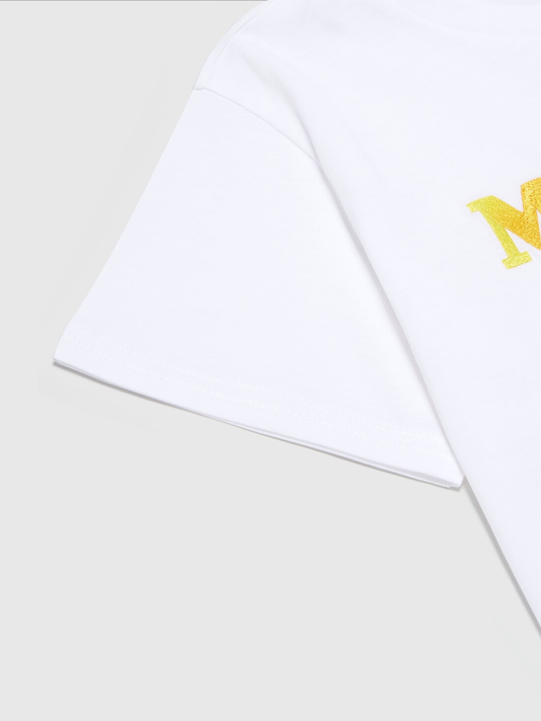 Missoni T-shirt in jersey di cotone con scritta logo Nuovo