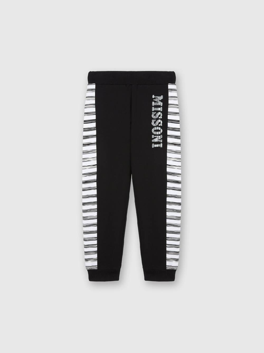 Missoni Joggers in cotone con inserti fiammati Soddisfazione Garantita