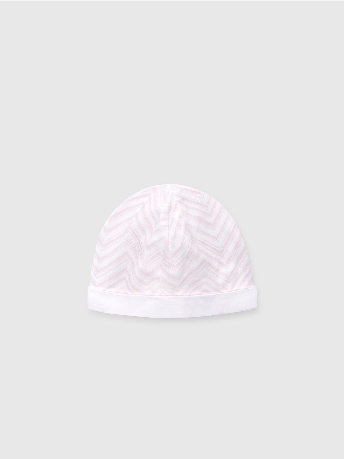 Missoni Set due pezzi con tutina e zuccotto in cotone zig zag Negozi Online