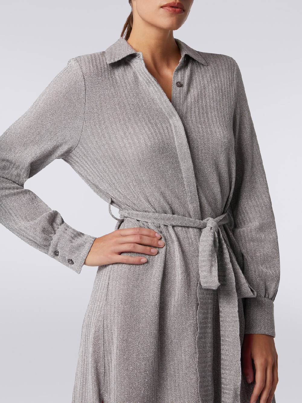 Missoni Abito in cotone e viscosa lamé Novità