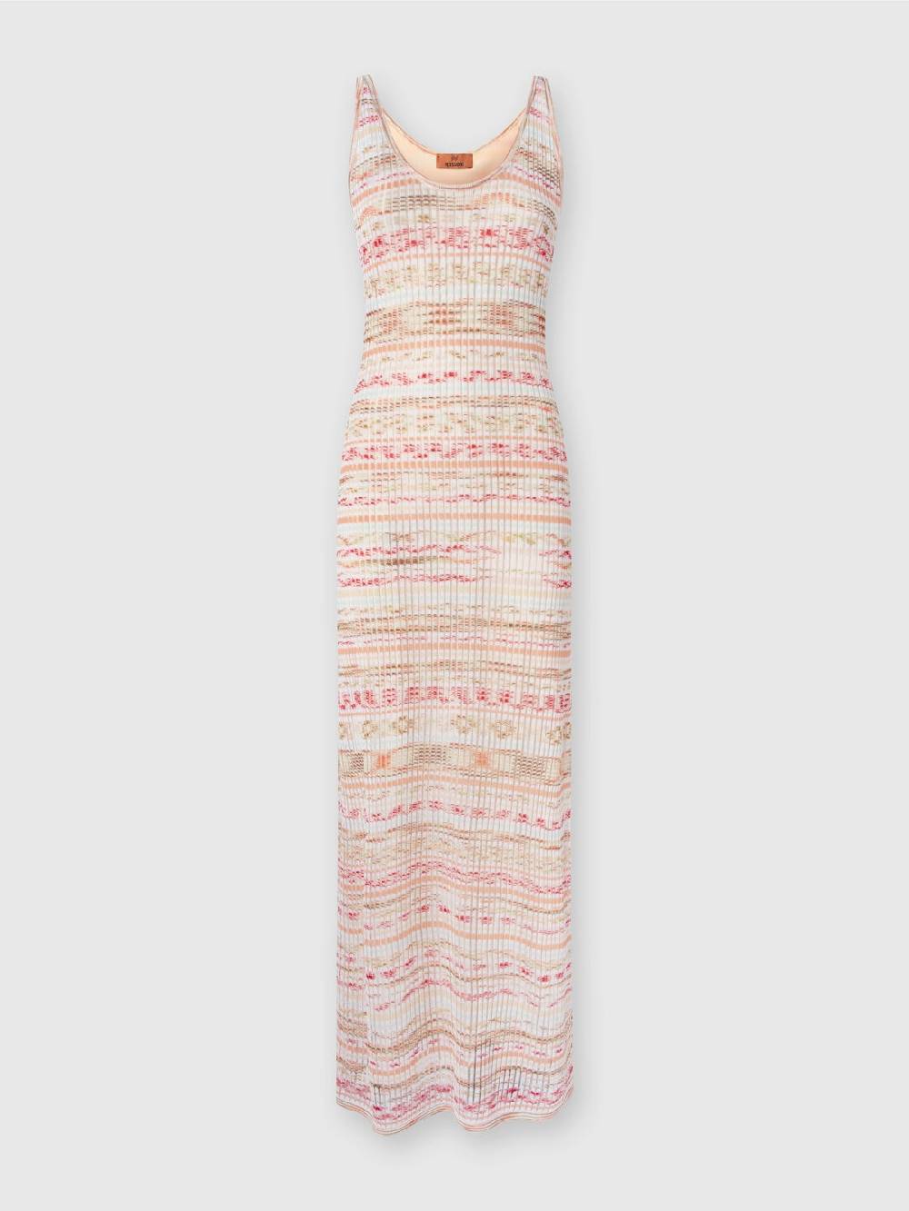 Missoni Abito lungo a costine in viscosa fiammata Sconto