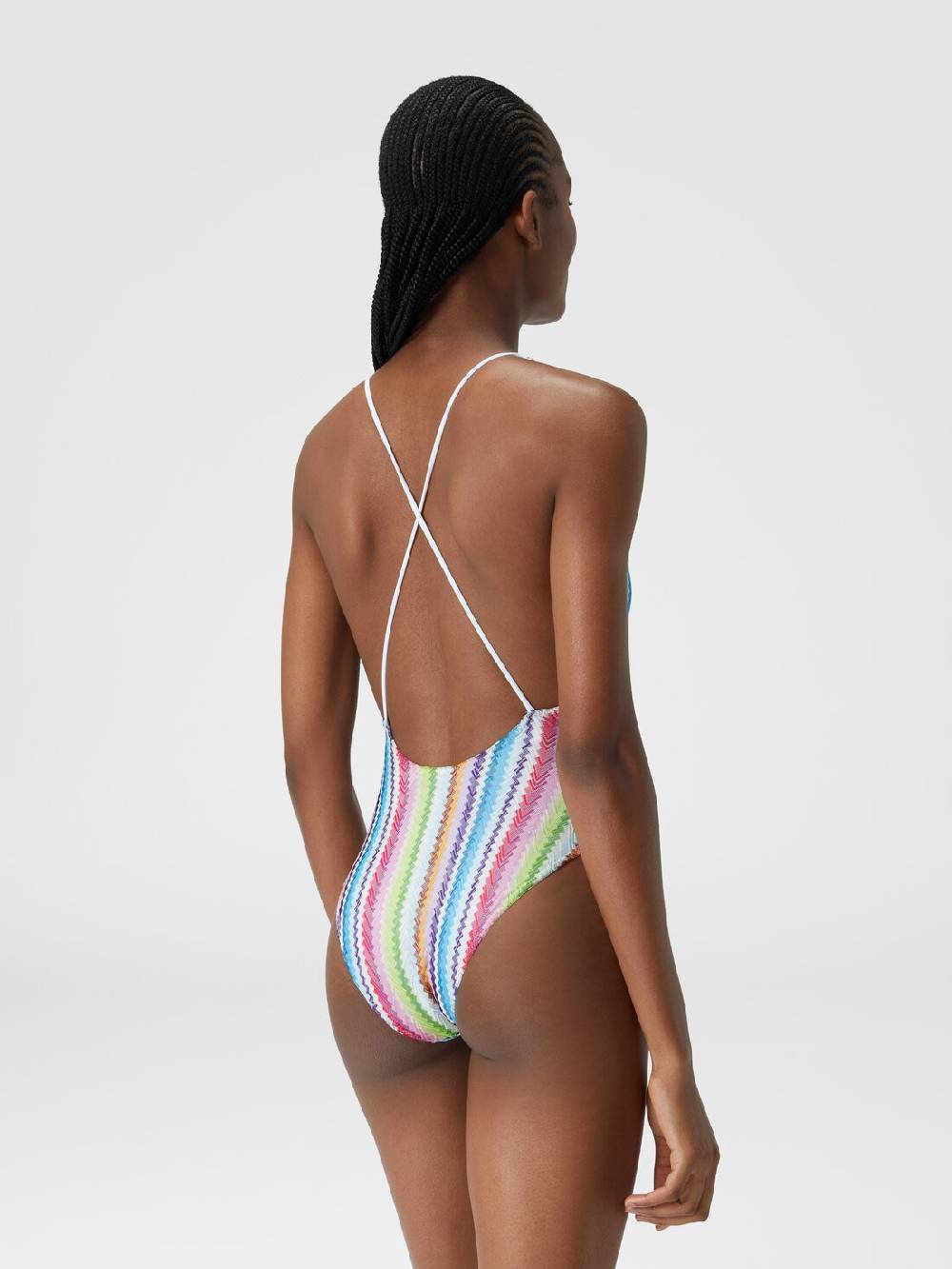 Missoni Costume intero stampa zig zag con scollatura a V Online