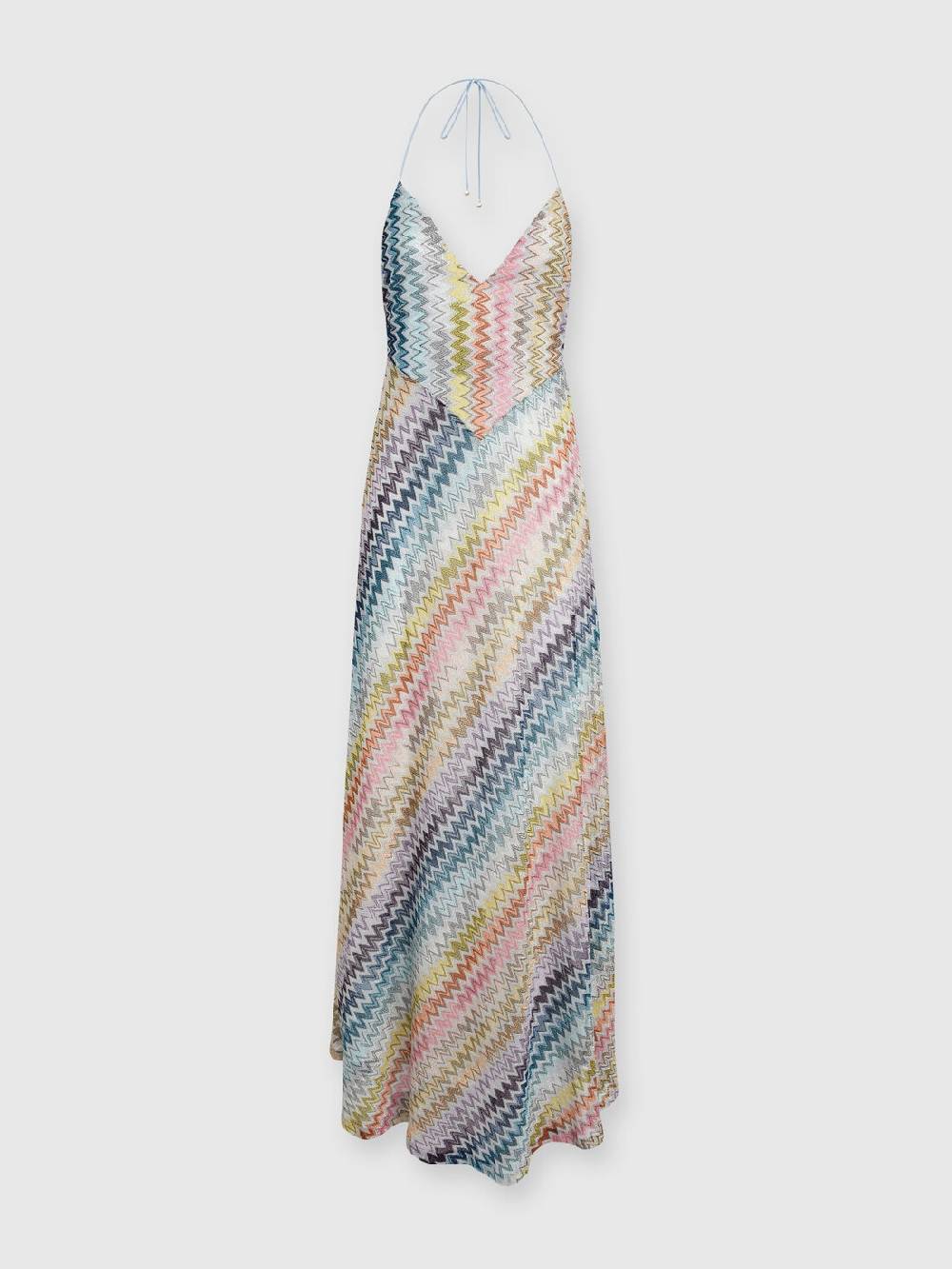 Missoni Slip dress con laccetto sul collo e applicazioni in perle Vendita Economica