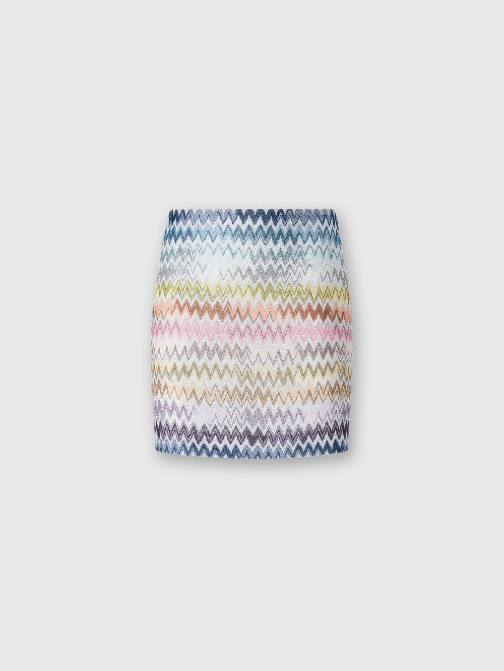 Missoni Minigonna in misto viscosa zig zag lamé Saldi Di Fabbrica