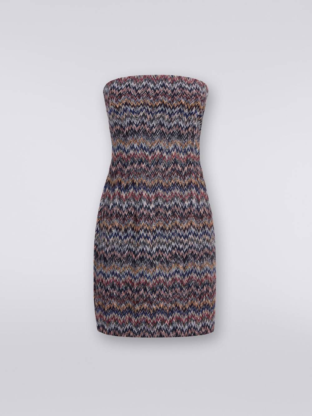 Missoni Mini-abito in viscosa lamé chevron Vendite Flash