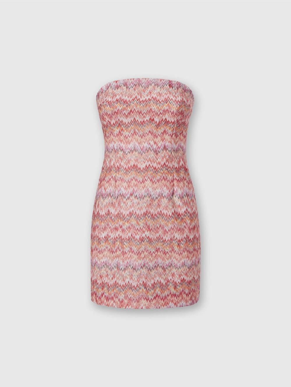 Missoni Mini-abito in viscosa lamé chevron Italy